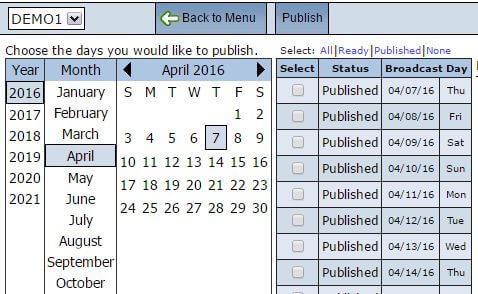 Demo image on how to keep your MediaStar PSIP program data current